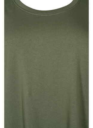 Sweater dress with short sleeves and slits, Thyme, Packshot image number 2