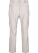 Melange trousers with elastic and button closure, String, Packshot image number 1