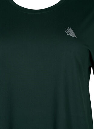 Short-sleeved workout t-shirt, Scarab, Packshot image number 2