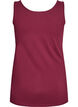 Solid color basic top in cotton, Dark Bordeaux, Packshot image number 1