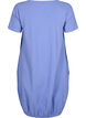 Short sleeve cotton dress, Blue, Packshot image number 1