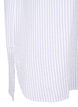 Striped shirt with chest pockets, White/LavenderStripe, Packshot image number 2