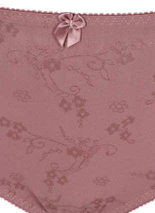 Knickers with lace and a regular waist, Wistful Mauve, Packshot image number 2