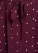 Midi shirt dress with polka dots, Red, Packshot image number 3