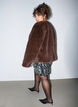 Short sequin skirt with an elasticated waistband, Dark Grey, Model image number 2