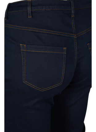Slim fit Emily jeans with normal waist, Unwashed, Packshot image number 3