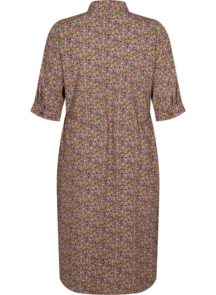 FLASH - Shirt dress with print, Multi Ditsy, Packshot image number 1