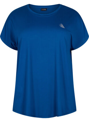 Short-sleeved workout t-shirt, Poseidon, Packshot image number 0
