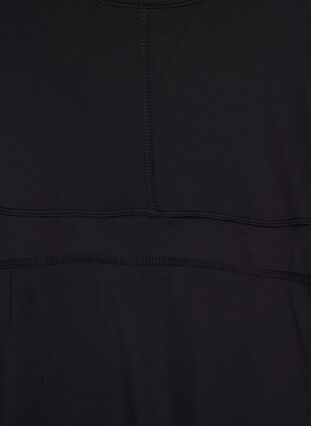 Padel dress with inner shorts, Black, Packshot image number 3