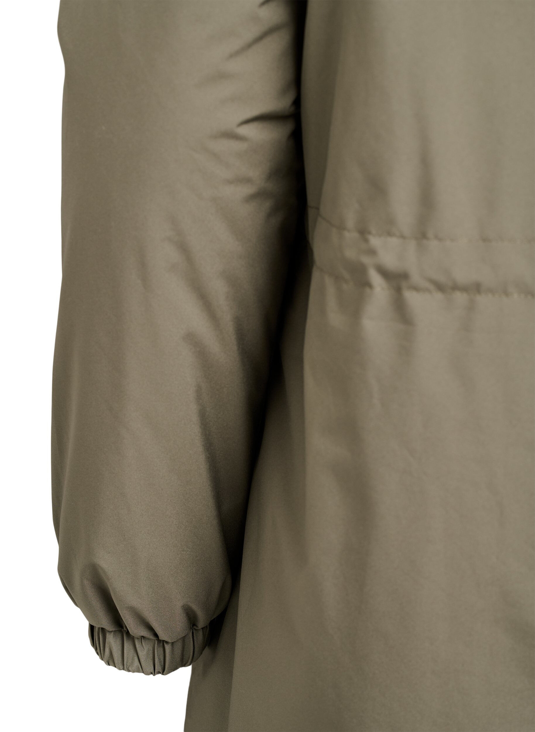 ZizzifashionLightweight padded parka with a hood, Green, Packshot image number 4