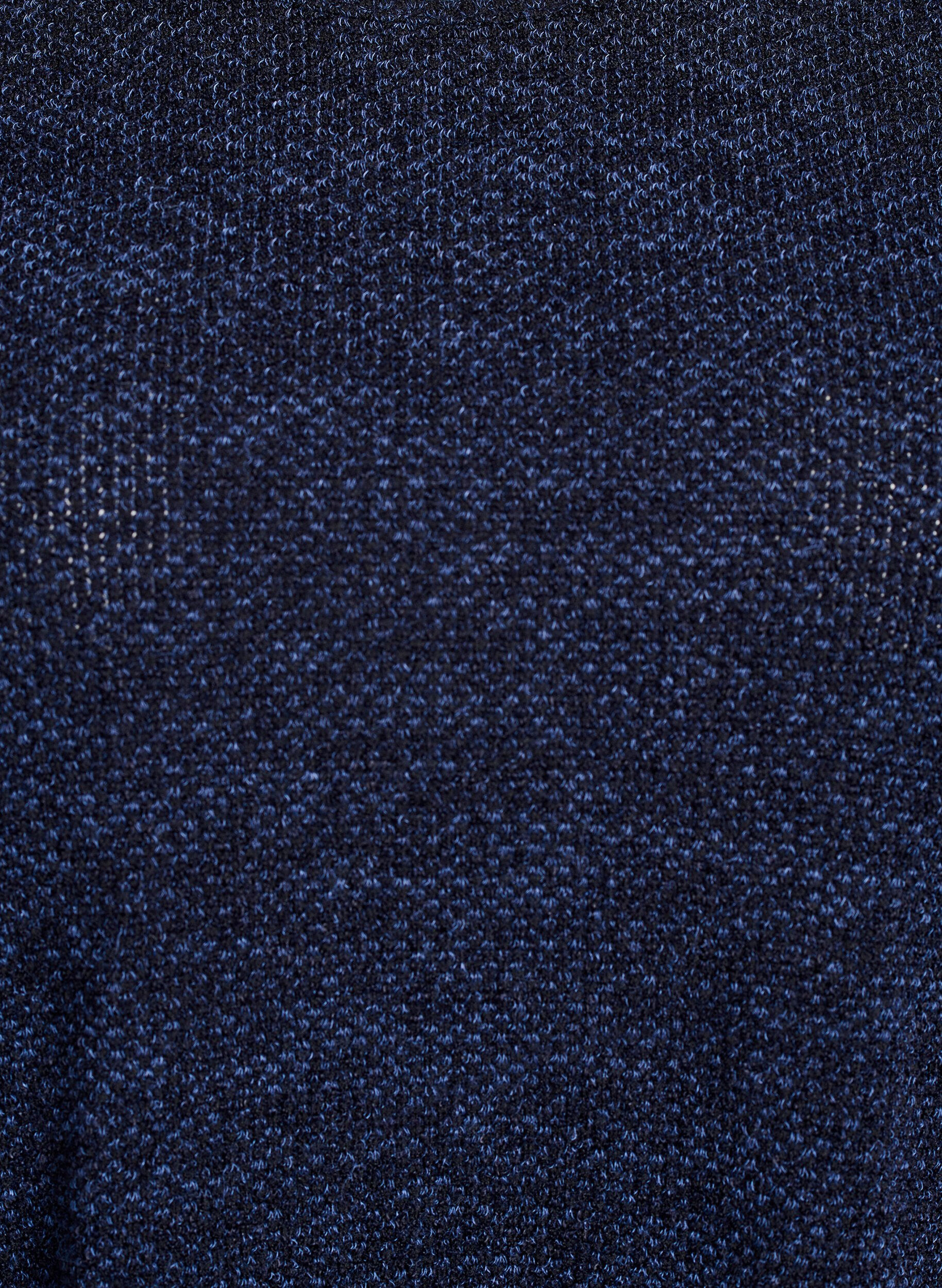 ZizzifashionLong-sleeved blouse with texture, Blue, Packshot image number 2