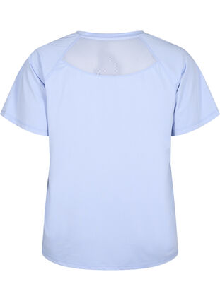 Training T-shirt with mesh back, Zen Blue, Packshot image number 1