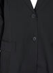 FLASH - Blazer with pockets and a slit, Black, Packshot image number 2