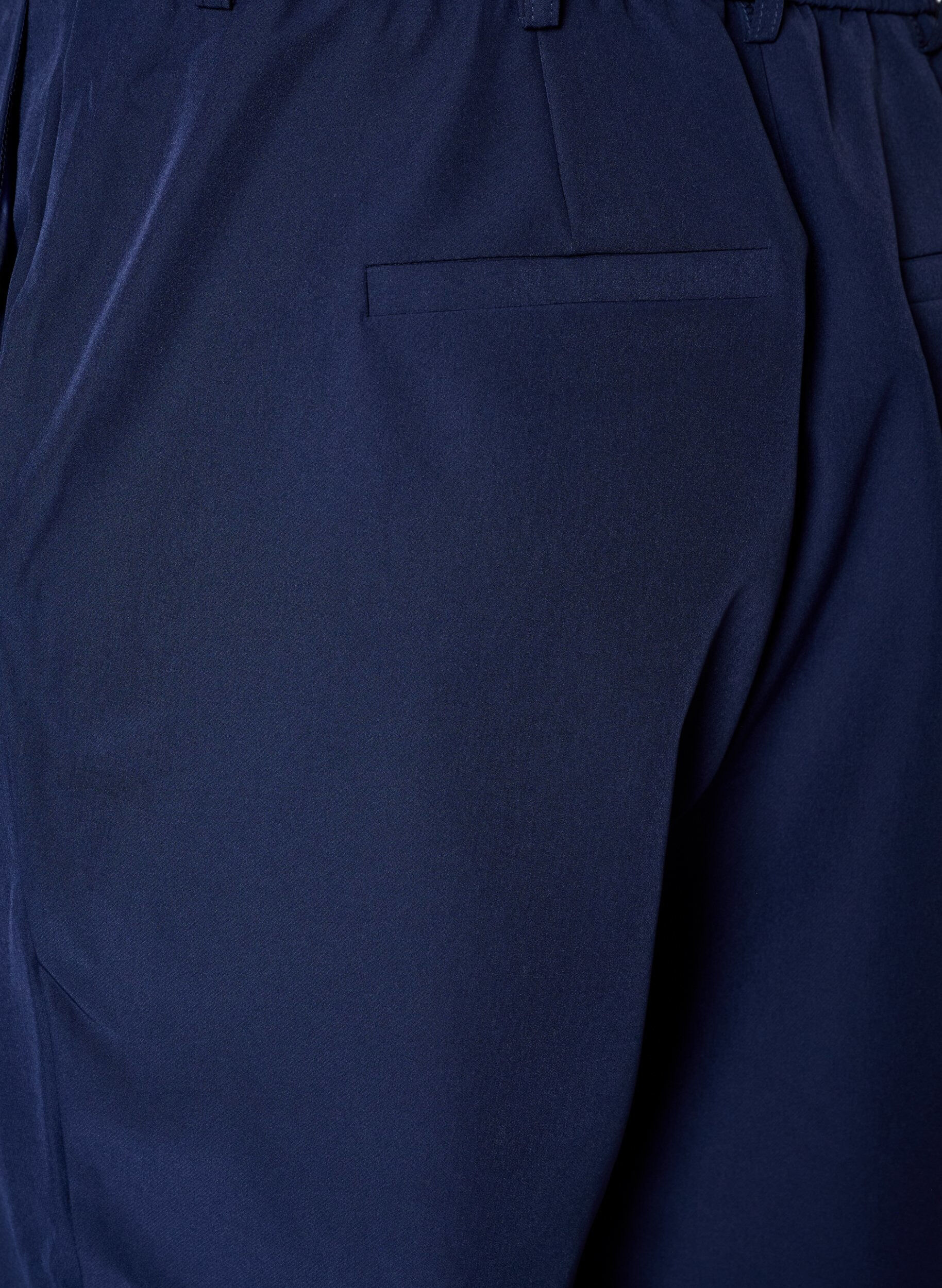 ZizzifashionTrousers with pockets and straight legs, Blue, Packshot image number 3