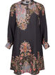 Midi dress with paisley print, Black Paisley, Packshot image number 0