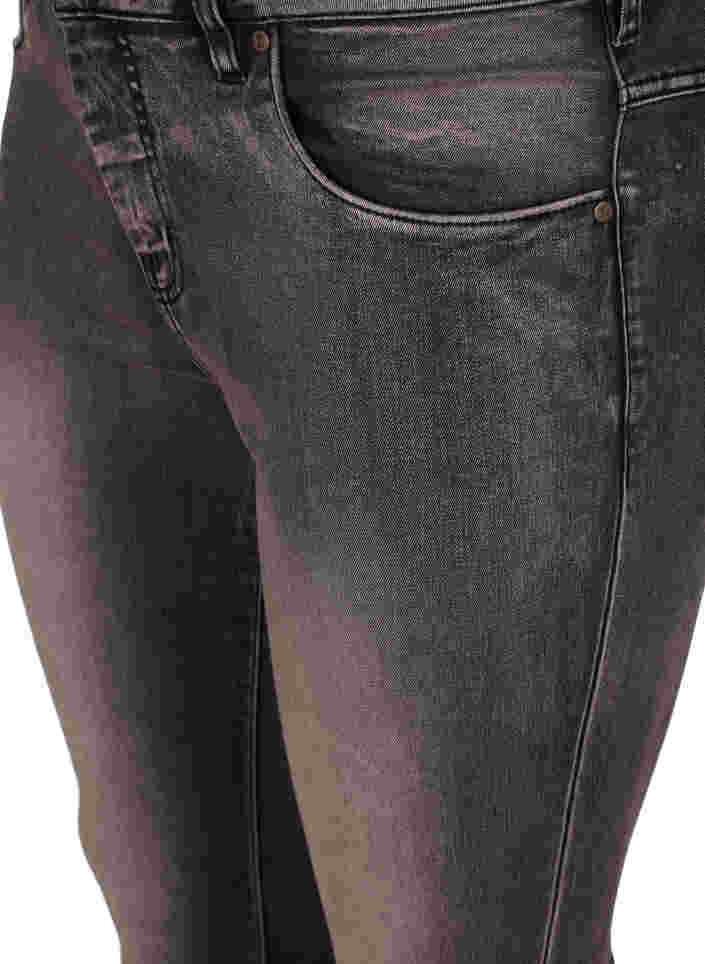 Super slim Amy jeans with high waist, Dk Grey Denim, Packshot image number 2