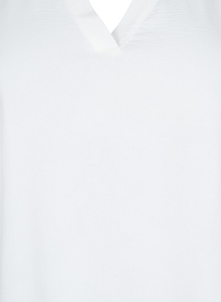 FLASH - Blouse with 3/4 sleeves, Vanilla, Packshot image number 2