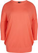 Knitted jumper with round neckline, Living Coral, Packshot image number 0