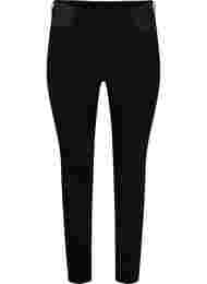 Super slim Amy jeans with elasticated waist, Black, Packshot