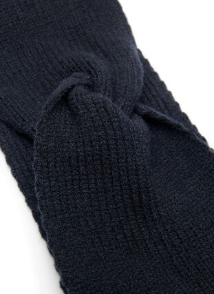 Knitted headband, Black, Packshot image number 2