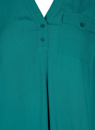 Viscose tunic with short sleeves, Parasailing, Packshot image number 2