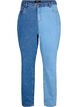 Two-tone Mille Mom Fit Jeans, Lt. B. Comb, Packshot image number 0