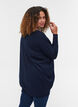 Knitted jumper with round neckline, Navy Blazer, Model image number 1