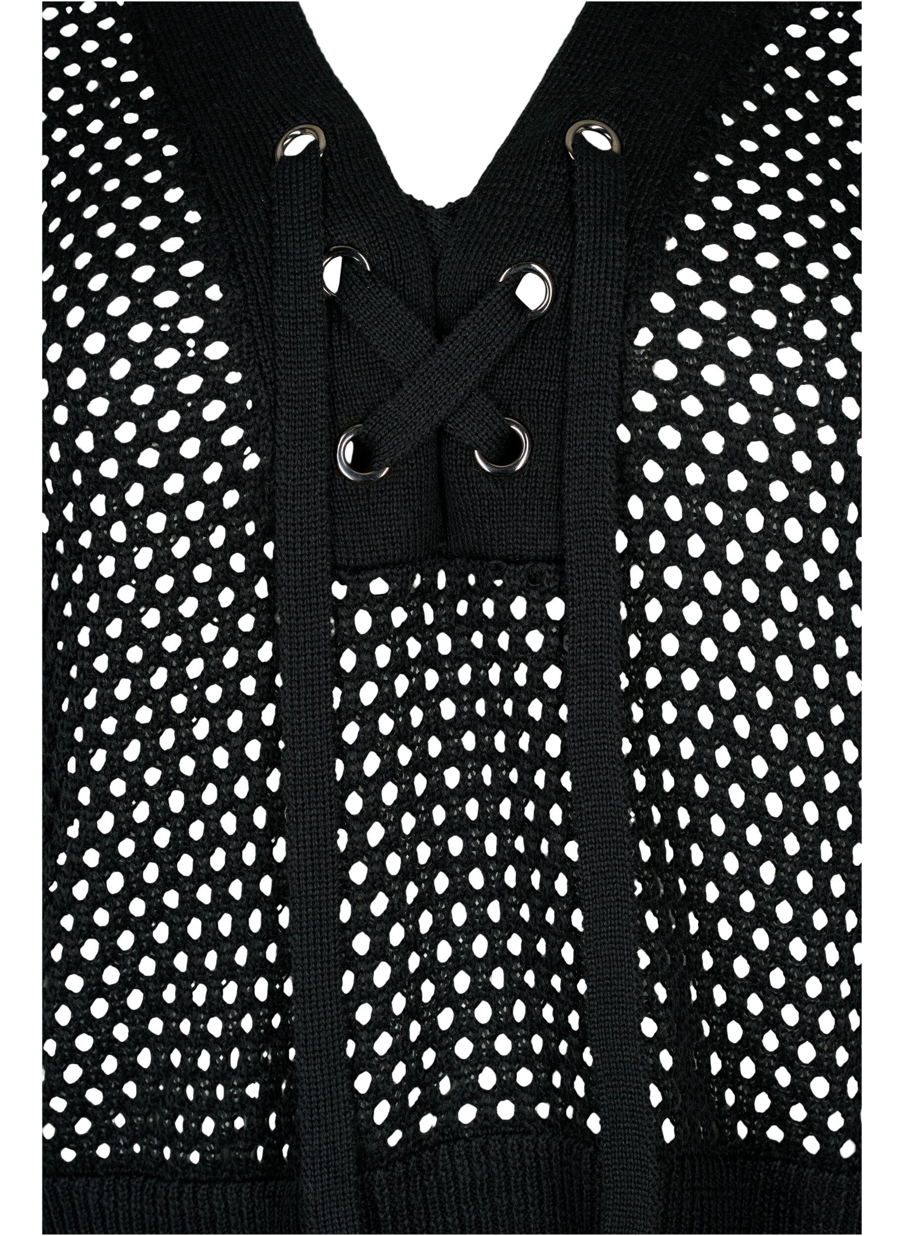 Zizzifashion Pullover with pattern, Black, Packshot image number 2