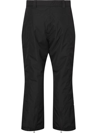 Ski trousers with adjustable waist, Black, Packshot image number 1