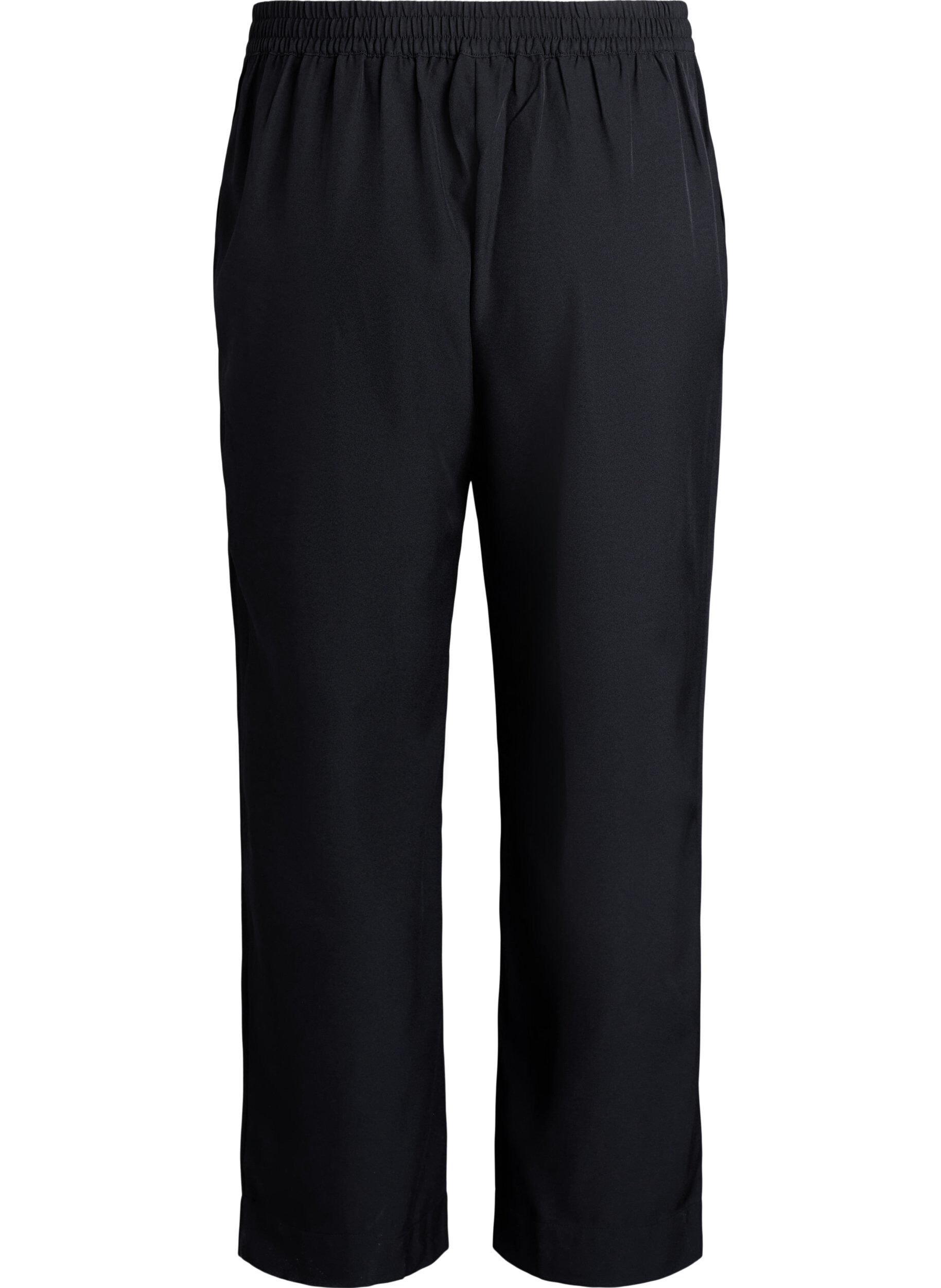 ZizzifashionLoose trousers with pockets, Black, Packshot image number 1