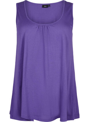 Top with a-shape and round neck, Ultra Violet, Packshot image number 0