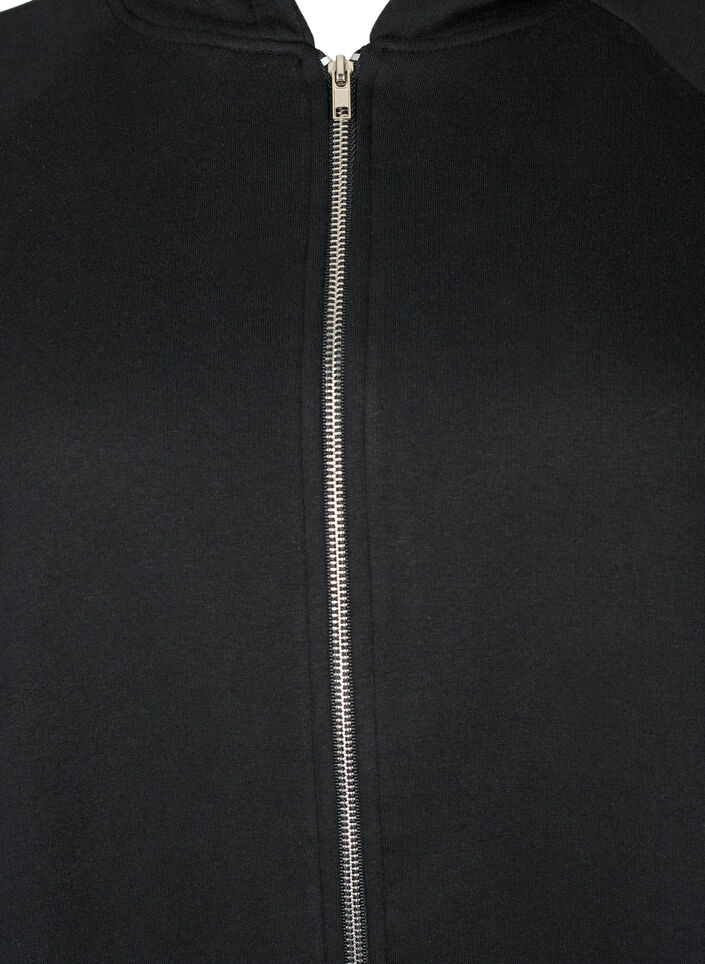 Hooded Sweatshirt, Black, Packshot image number 2