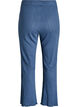 Organic cotton pyjama bottoms with a textured pattern, Blue, Packshot image number 1
