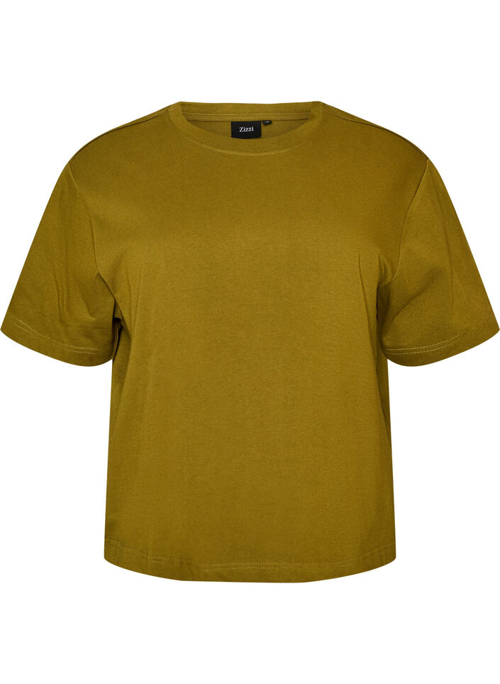 Boxy cotton T-shirt, 2262, Packshot image number 0
