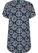 Dress with print and short sleeves, Blue, Packshot image number 0