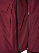 Functional ski anorak with hood, Red, Packshot image number 3