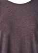 Jersey blouse with 3/4 sleeves, Brown, Packshot image number 2