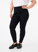 Stretchy jeggings with high waist, Black, Model image number 2