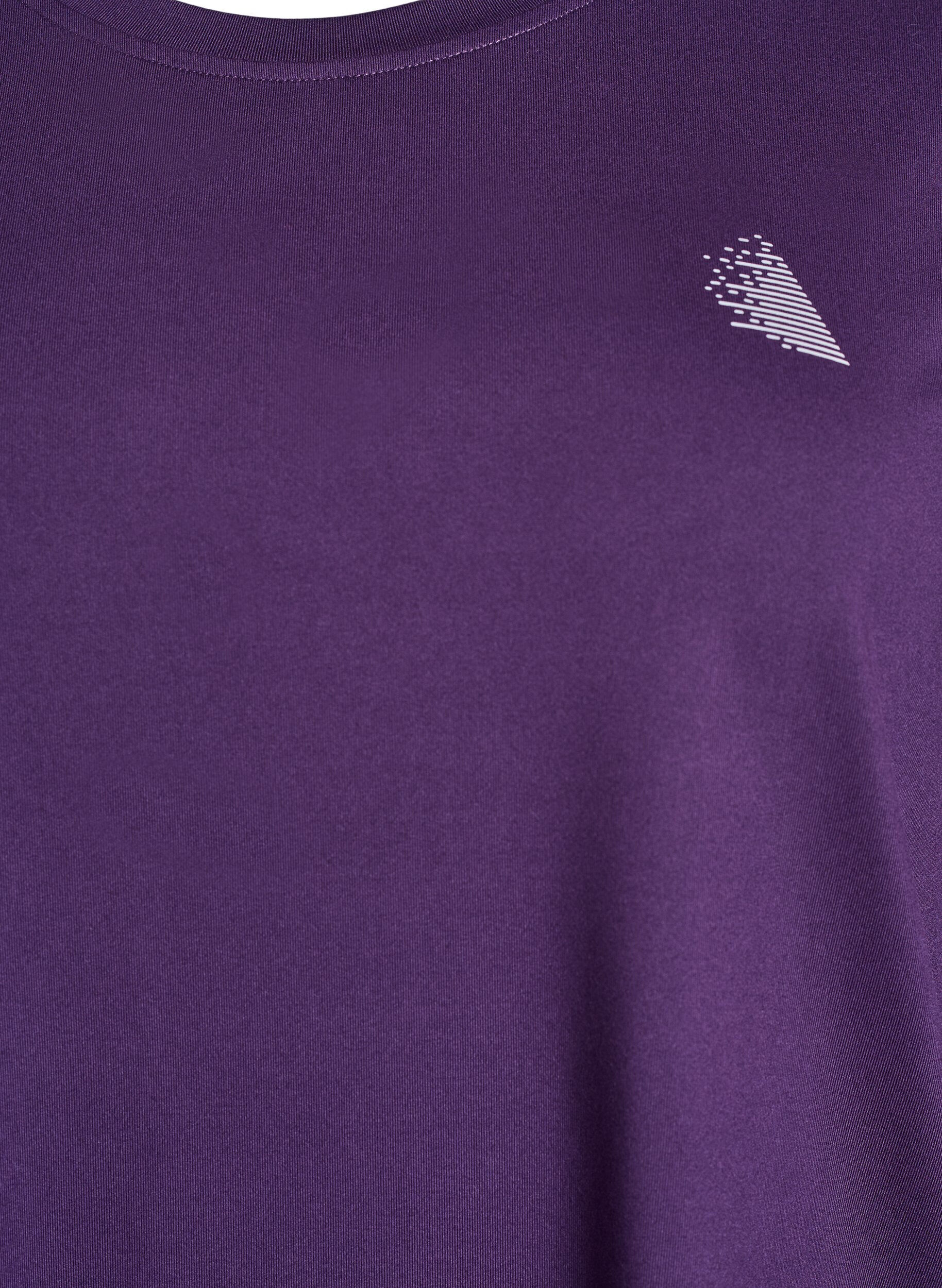 ZizzifashionWorkout top with 3/4 sleeves, Purple, Packshot image number 2