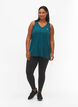 Sports top with V-neck, Green, Model image number 1