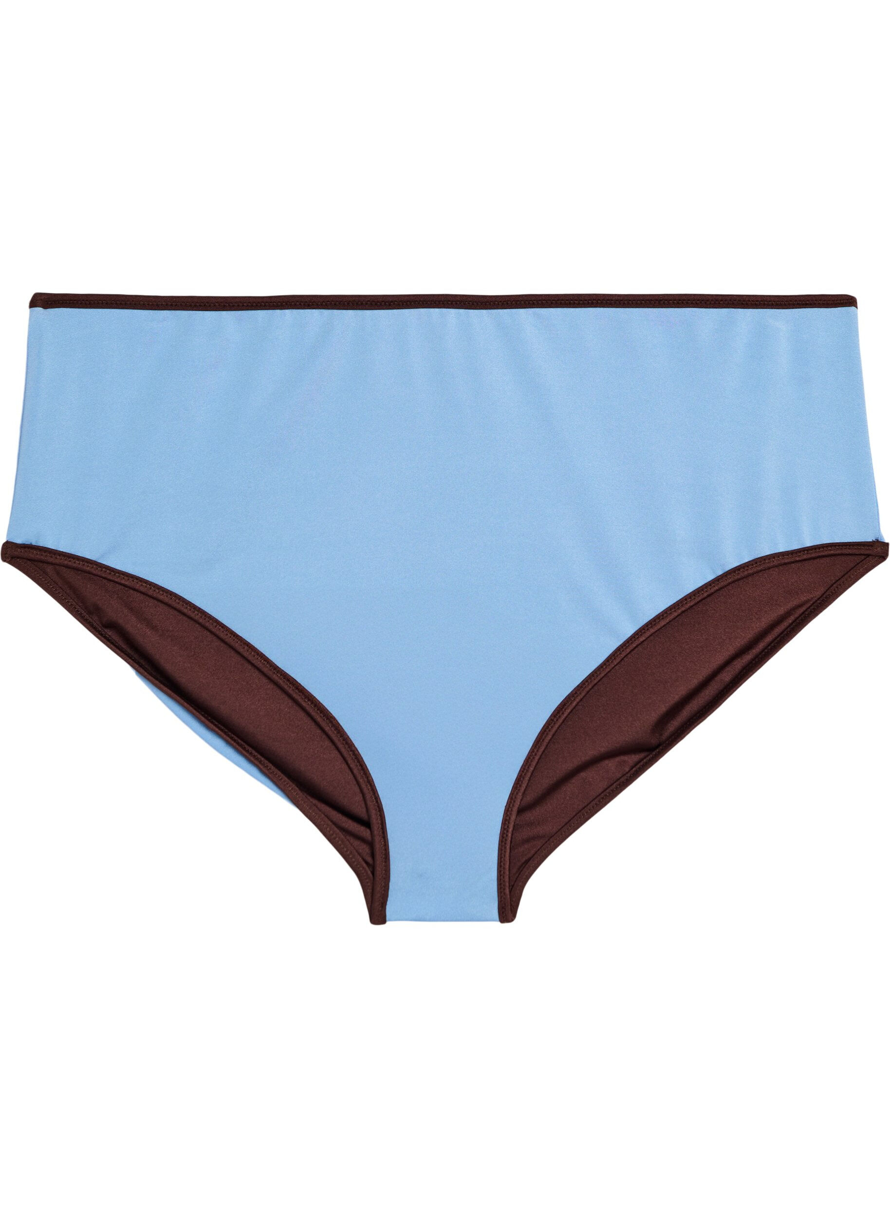 ZizzifashionReversible bikini bottoms with regular waist, Brown, Packshot image number 3