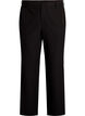 Trousers with pockets and straight legs, Black, Packshot image number 0