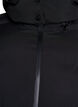 Short puffer jacket with detachable hood, Black, Packshot image number 2