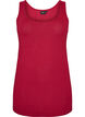 Solid color basic top in cotton, Red, Packshot image number 0