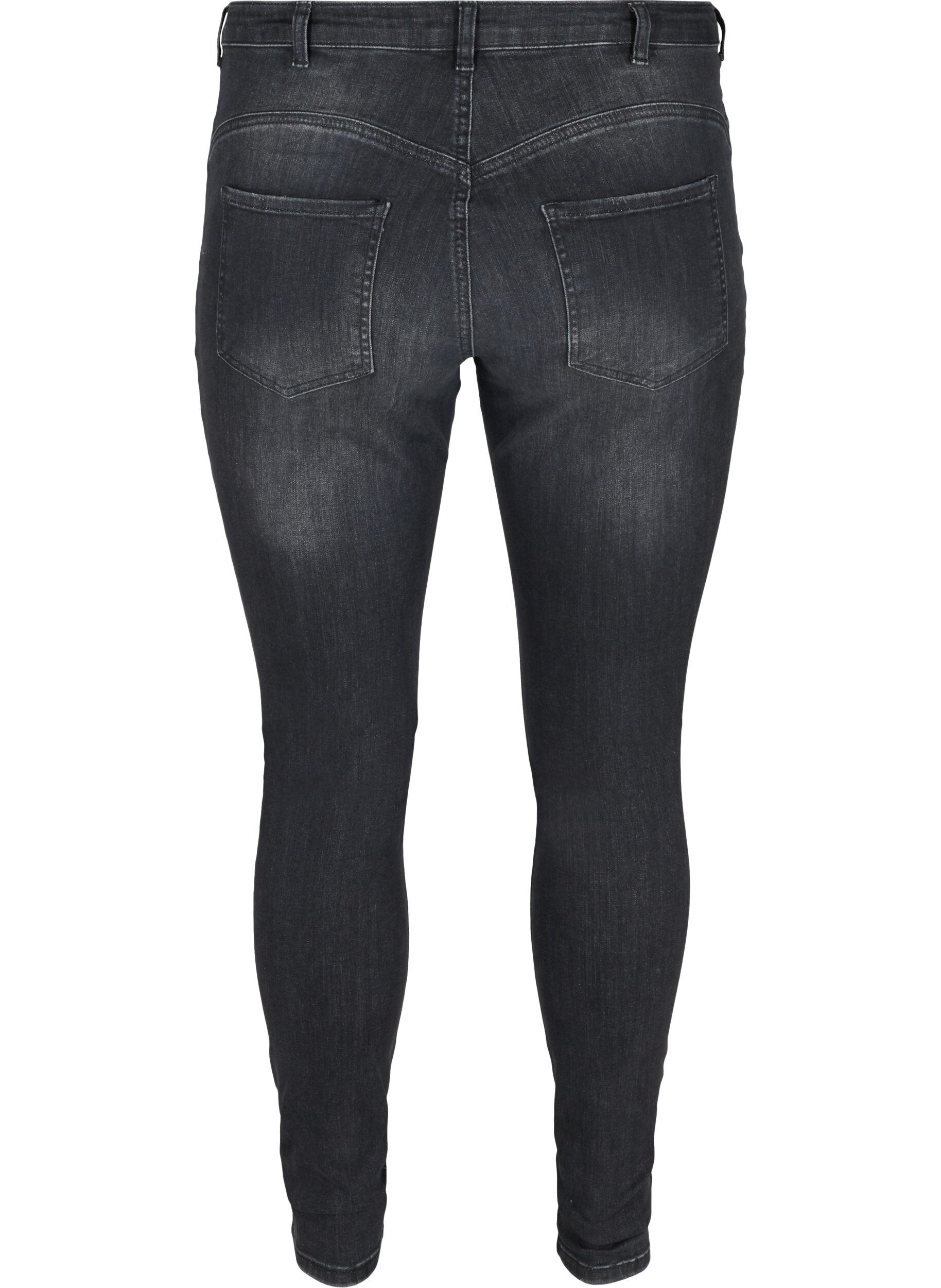 Zizzifashion Amy jeans, Grey Denim, Packshot image number 1