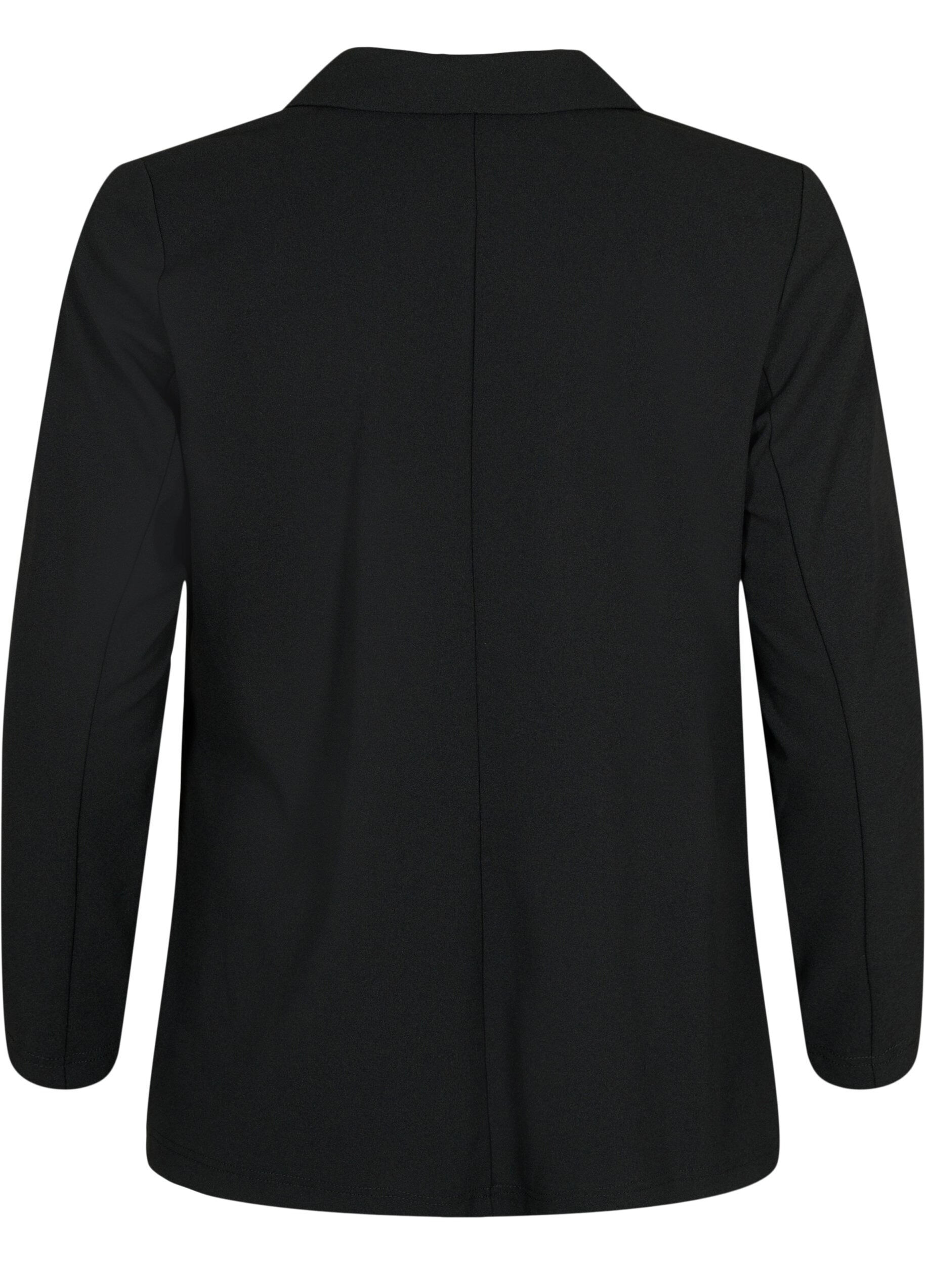 Zizzifashion Blazer with pockets, Black, Packshot image number 1