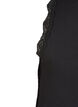 Top with lace trim, Black, Packshot image number 3