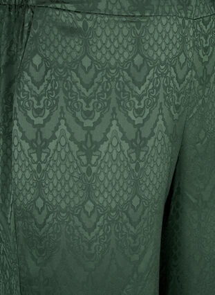 Trousers with textured pattern, Duck Green, Packshot image number 2