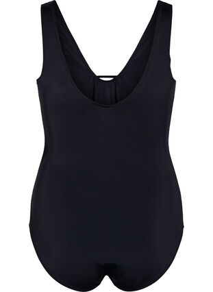Swimsuit with band detail, Black, Packshot image number 1