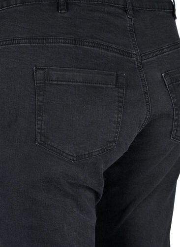 High-waisted Ellen bootcut jeans, Grey Denim, Packshot image number 3